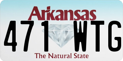 AR license plate 471WTG