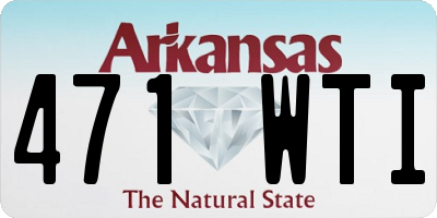 AR license plate 471WTI