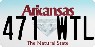 AR license plate 471WTL
