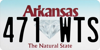 AR license plate 471WTS