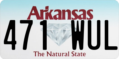 AR license plate 471WUL