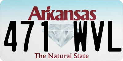 AR license plate 471WVL