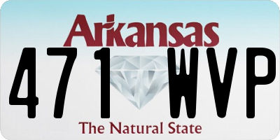 AR license plate 471WVP