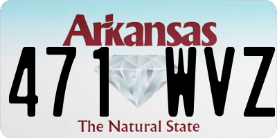 AR license plate 471WVZ