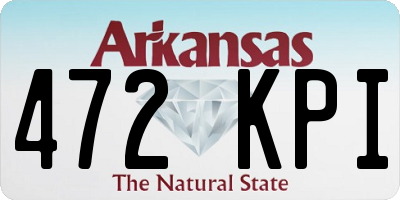 AR license plate 472KPI