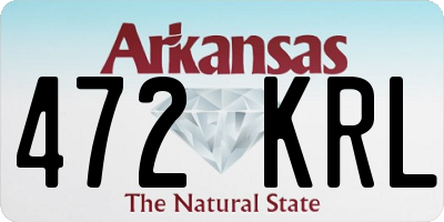 AR license plate 472KRL