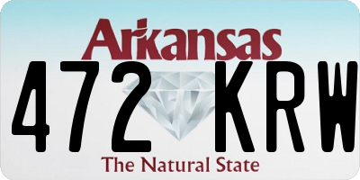 AR license plate 472KRW