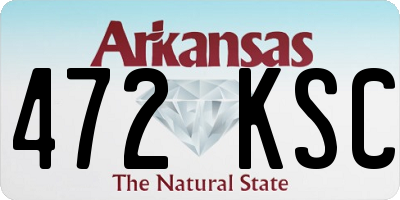 AR license plate 472KSC