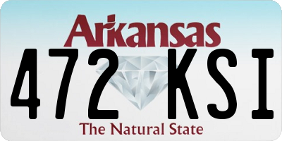 AR license plate 472KSI