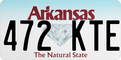 AR license plate 472KTE
