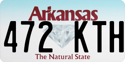 AR license plate 472KTH