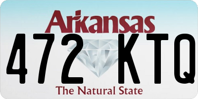 AR license plate 472KTQ