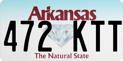 AR license plate 472KTT