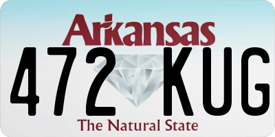 AR license plate 472KUG