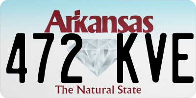 AR license plate 472KVE