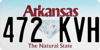 AR license plate 472KVH