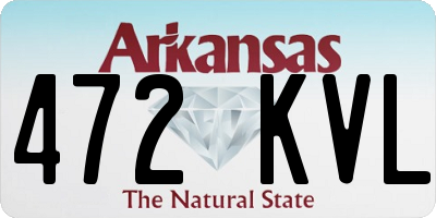 AR license plate 472KVL