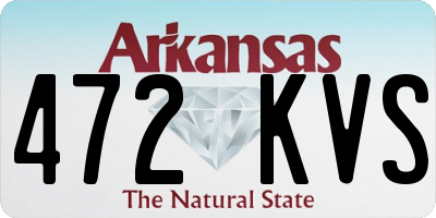AR license plate 472KVS