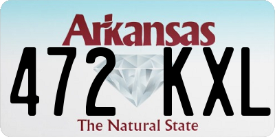 AR license plate 472KXL