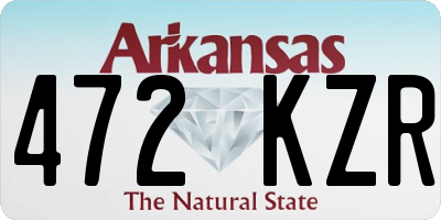 AR license plate 472KZR