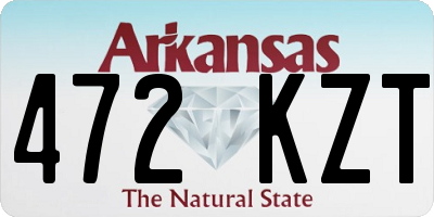 AR license plate 472KZT