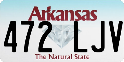 AR license plate 472LJV