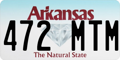 AR license plate 472MTM