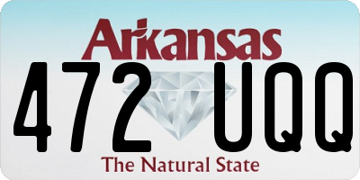 AR license plate 472UQQ