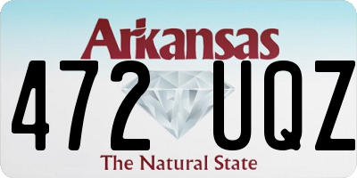 AR license plate 472UQZ