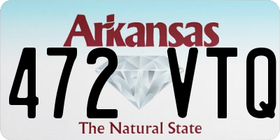 AR license plate 472VTQ