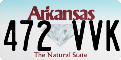 AR license plate 472VVK
