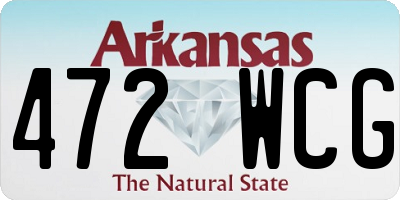 AR license plate 472WCG