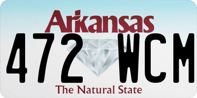 AR license plate 472WCM