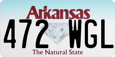 AR license plate 472WGL
