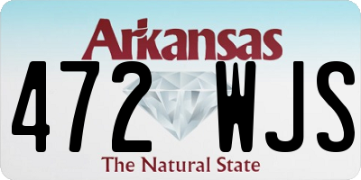 AR license plate 472WJS