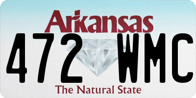 AR license plate 472WMC
