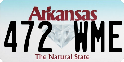 AR license plate 472WME