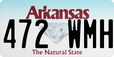 AR license plate 472WMH
