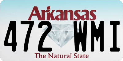 AR license plate 472WMI