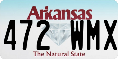 AR license plate 472WMX