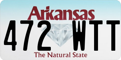 AR license plate 472WTT