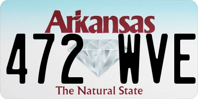 AR license plate 472WVE