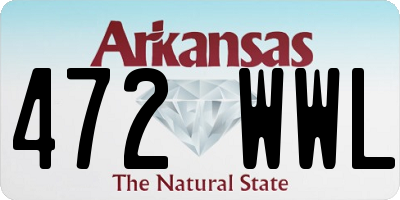 AR license plate 472WWL