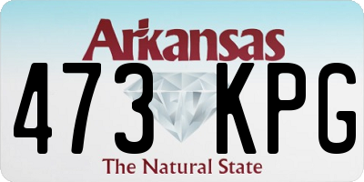 AR license plate 473KPG