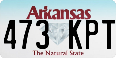 AR license plate 473KPT