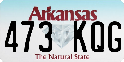 AR license plate 473KQG
