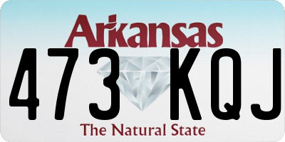 AR license plate 473KQJ