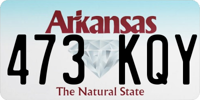 AR license plate 473KQY