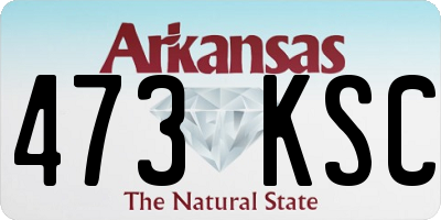 AR license plate 473KSC