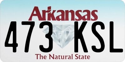 AR license plate 473KSL
